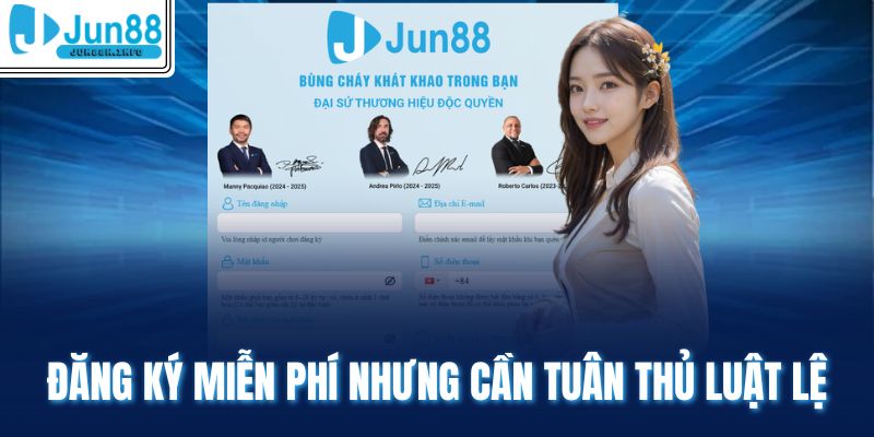 Đăng ký miễn phí nhưng cần tuân thủ luật lệ